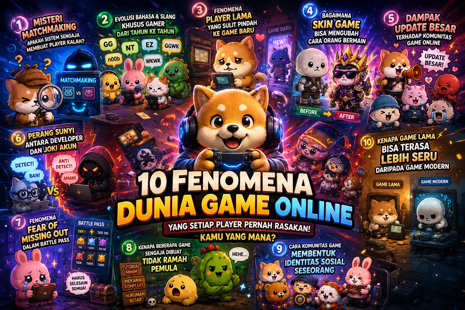 5 Game Online yang Diam-Diam Melatih Skill Dunia Kerja