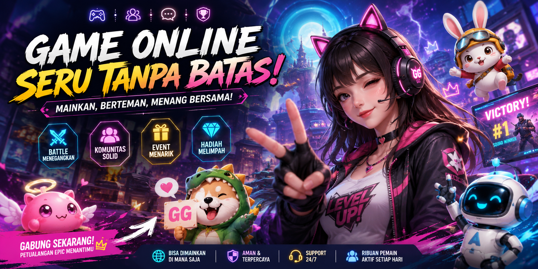 Mengapa Kota Utama MMORPG Selalu Dipenuhi Player yang Diam?
